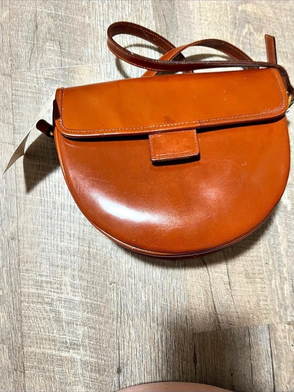 Talbots Leather Shoulder Bag in Brown NWT
